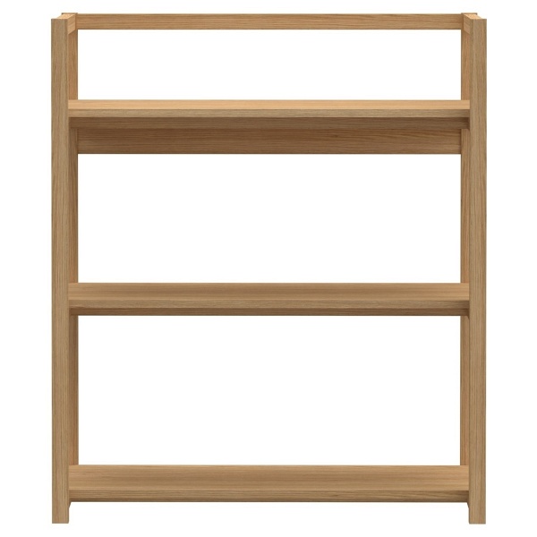 Regał Ludza 3 półki dąb naturalny - ACTONA